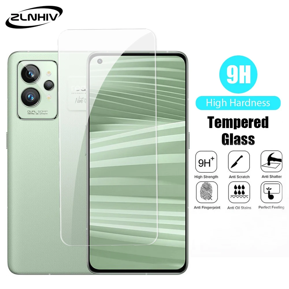 

ZLNHIV 9H For Realme 11 10 9 pro plus GT Neo 5 SE 3 3T C55 GT2 pro Tempered glass screen protector protective film smartphone