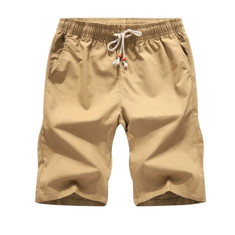 Shorts Men  Beach Shorts Mens Khaki Home Shorts Casual White Sweatshorts Sale