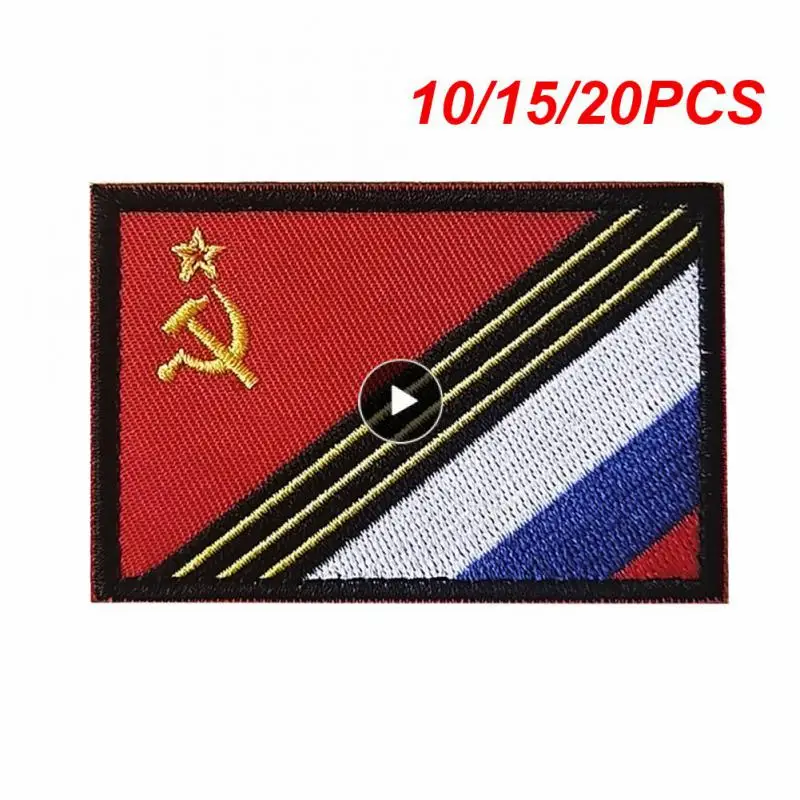 

10/15/20PCS Personalized Clothing Accessories Russian Military Fan Patch Application Show Off The Unique You