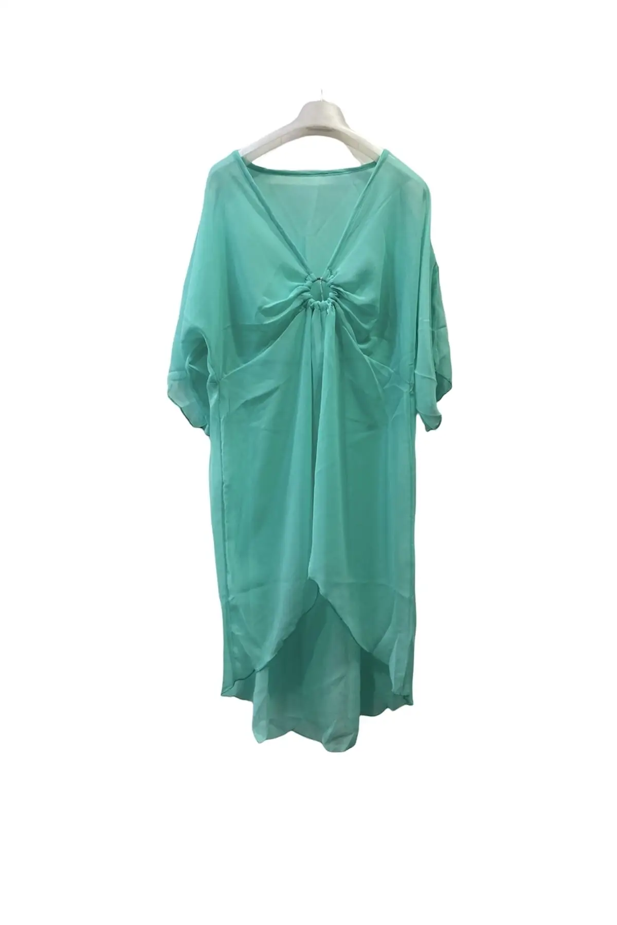 

Женская парео зеленая одежда для купания накидка платье пикантная туника костюм пляжная одежда женский пляжный бикини чехол свободное мин...