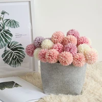1pcs bulk dandelion artificial flower 32cm faux floral bunch diy wreath crafts fake plants for home table wedding decorations