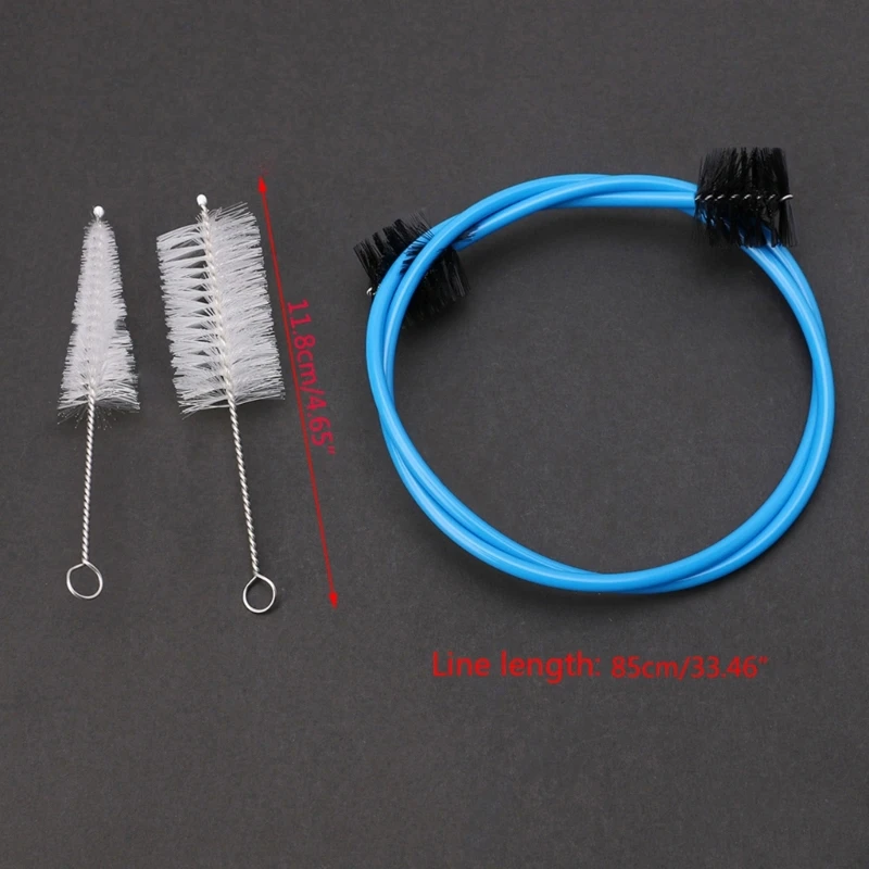 Набор для чистки трубы набор щеток музыкальных инструментов духовых тромбона