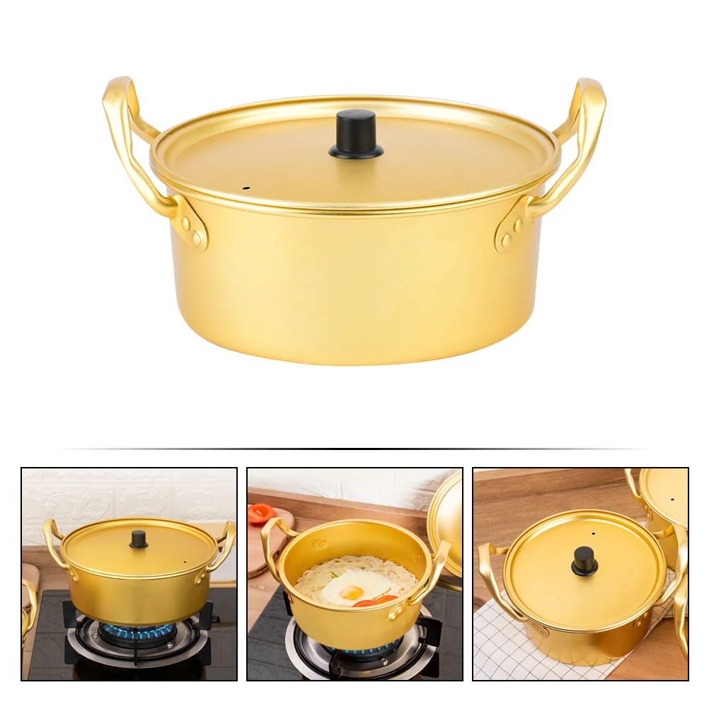 Корейский кастрюля для рамен лапша контейнер тушения молока кастрюли