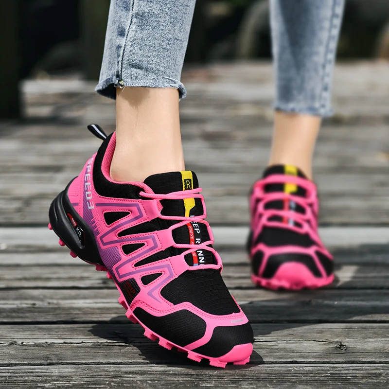 

Новинка 2023, женская обувь, кроссовки для активного отдыха, походов, рыбалки, леса, нескользящая женская обувь для внедорожника