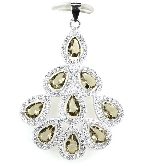 Купите 3 получите 1 бесплатно 45x31 мм большой 5 г настоящий изумруд цитрин розовый