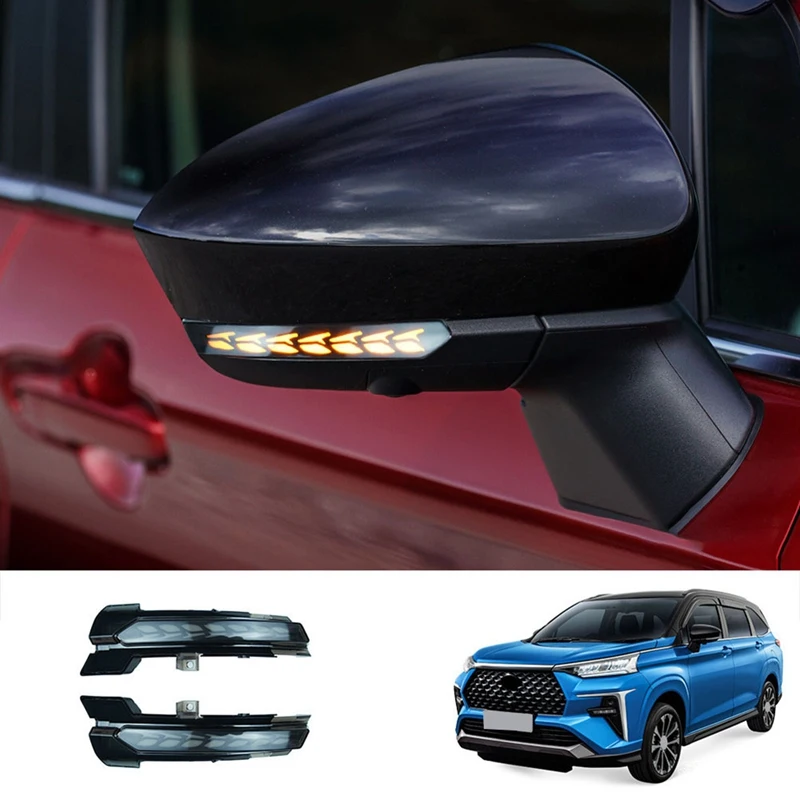 

Car Led Side Mirror Yellow Light Turn Signal Light For Toyota Veloz 2022-2023 Car Accessories