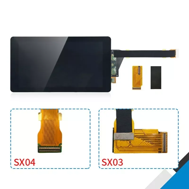 

NEW2023 New Sharp04 LS055R1SX04 With Glass protector MIPI To Sharp03 2K 5.5 inch SX04 LCD Resin For Photon Elegoo mars 3D Printe