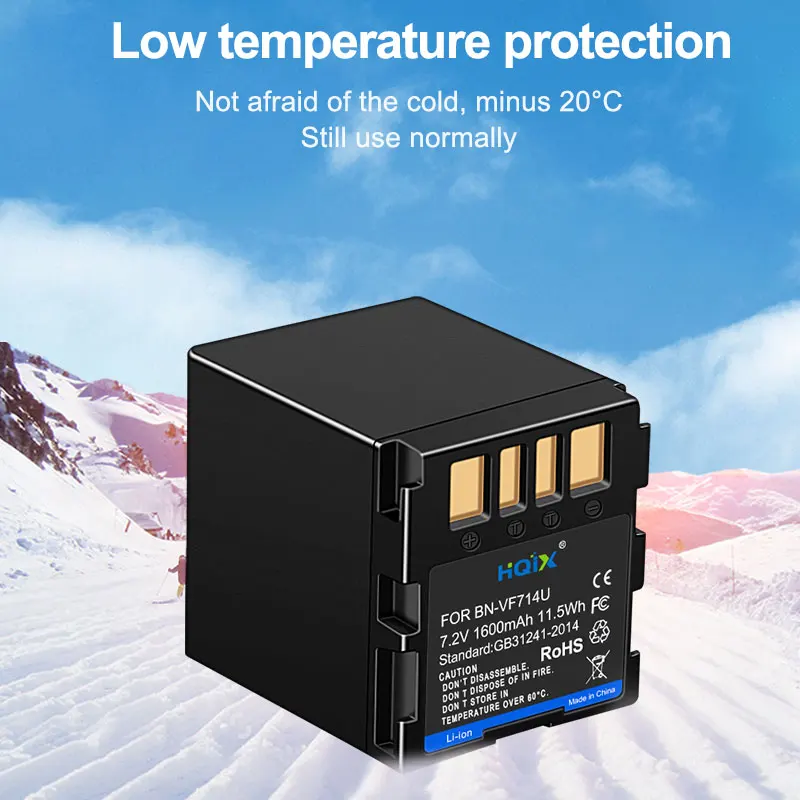 HQIX для JVC GR-D328 D650 X5 GZ-D240 DF420 DF470 MG20 MG21 MG24E MG26 MG27 MG30 MG31 MG36E Камера BN-VF714U двойной заряд