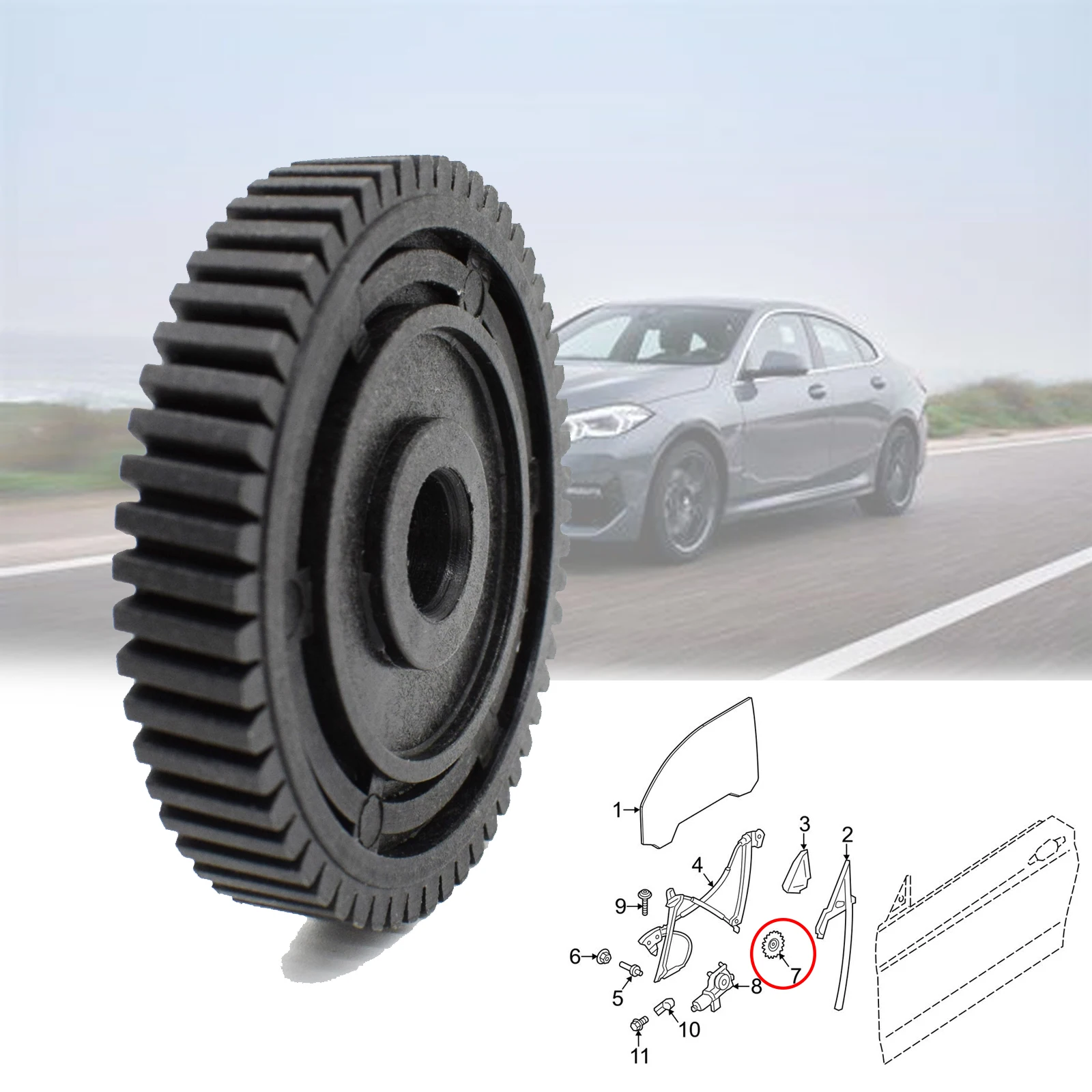 

Автомобильный мотор-редуктор, привод, ремонт двигателя, сервопривод коробки передач для BMW X3 X5 X6 E83 E53 E70 27107566296 8473227771