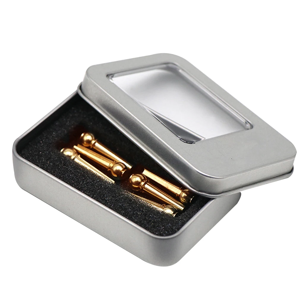 

6 шт./набор, металлические штифты для гитары