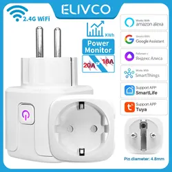 Умная Wi-Fi розетка Elivco Smart Plug за 337 руб