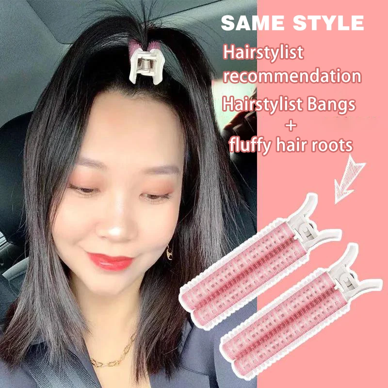 

Delicate Natural Fluffy Hair Clip Curly Hair Plastic Hair Root Fluffy Clip Bangs Hair Styling Clip Candy Color Hair Pins Hair Ac