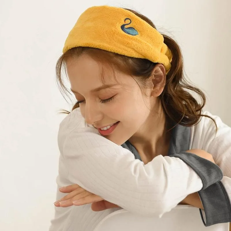 

Soft Cartoon Headband Headdress Hairband Bathroom Cute Comfortable Wash Makeup Hair Accessories Girl's Bath Hair Holder Tools