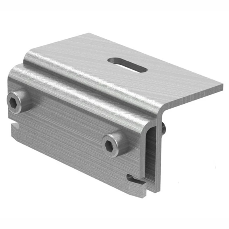 1 Набор вертикальных кровельных крючков на солнечную батарею