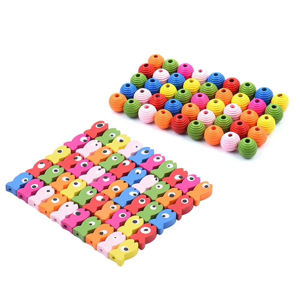 

Toys Parrot Bird Toy Wood Training Blocks Educational Diy Puzzle Chew Beads Birds Building Wooden Multicolorblock