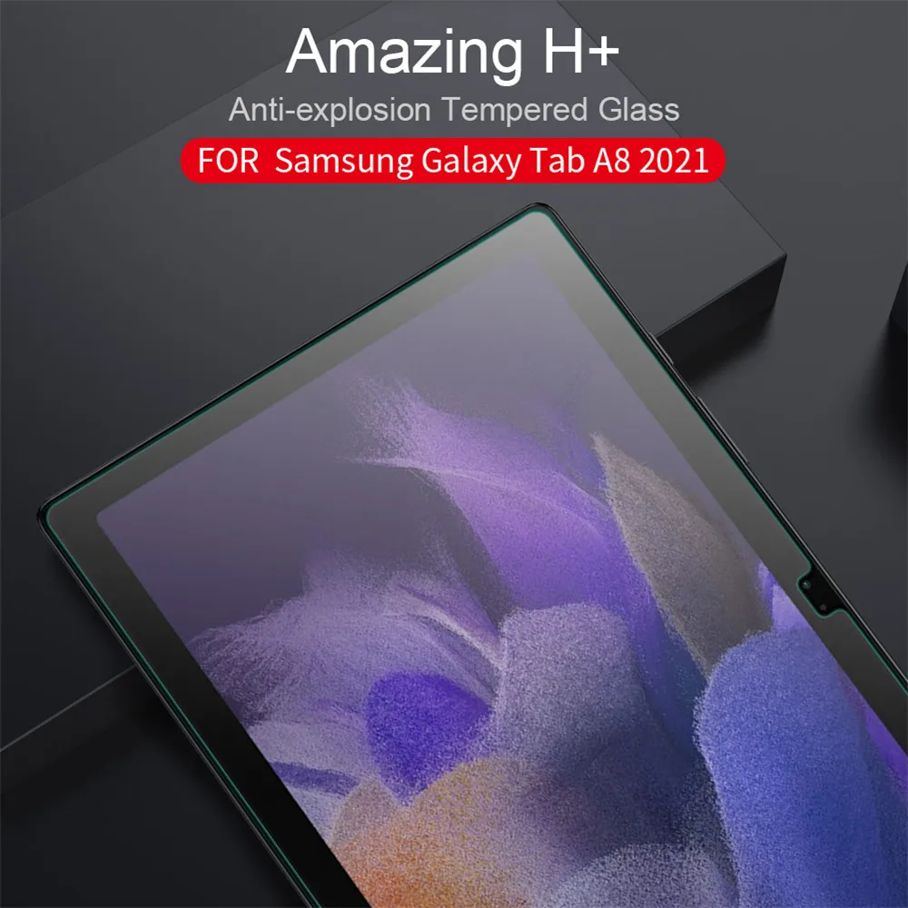 

Nillkin Amazing H + закаленное стекло для Samsung Galaxy Tab A8 2021 прозрачная Противоударная защита экрана