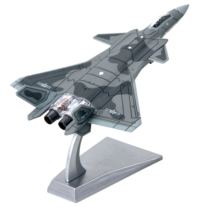 

1/200 China Airforce J-20 Aircraft Plane Model Static Alloy Plane For Collection Gift Home Living Room Decor