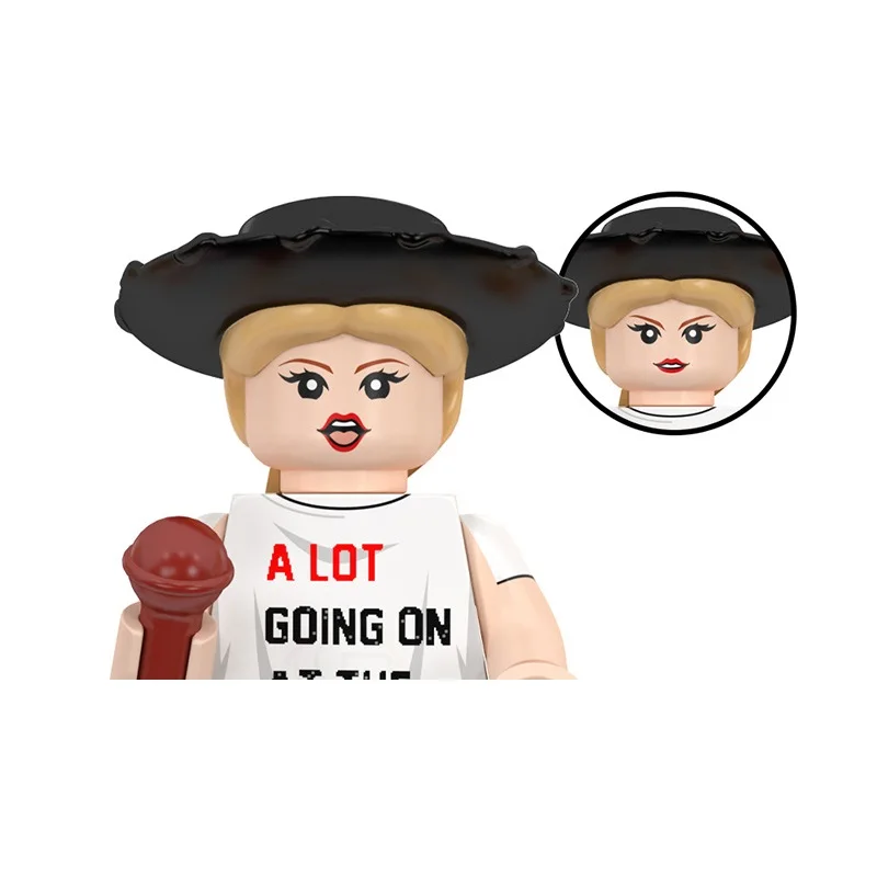 Миниатюрные фигурки Тейлор Свифт из строительных блоков игрушки