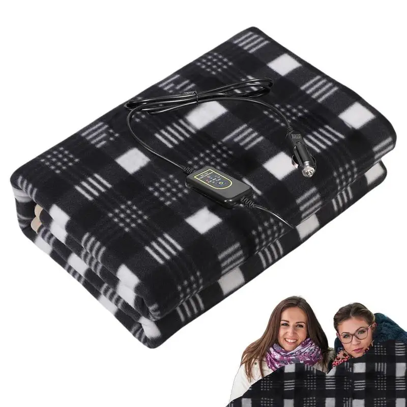 

Heated Blanket Throw 12V Safe Warm Electric Blankets Extremely Soft And Comfortable Electric Blanket Throw Fast Heating With 3