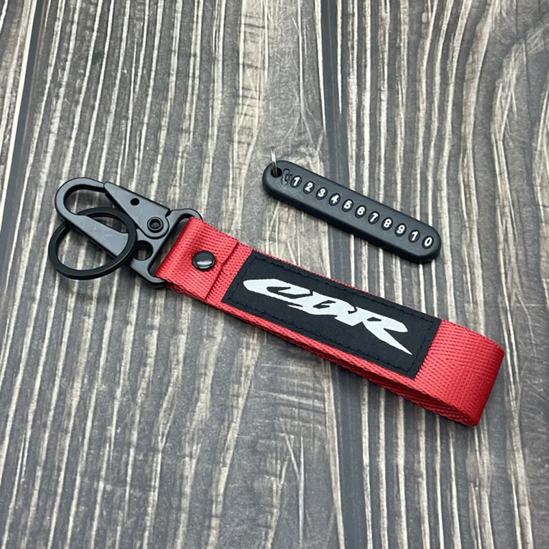 

Брелок для ключей с 3D вышивкой для мотоцикла Honda CBR650/R/F CBR600/RR CBR1000RR 1100XX CBR 900RR 929RR 954RR
