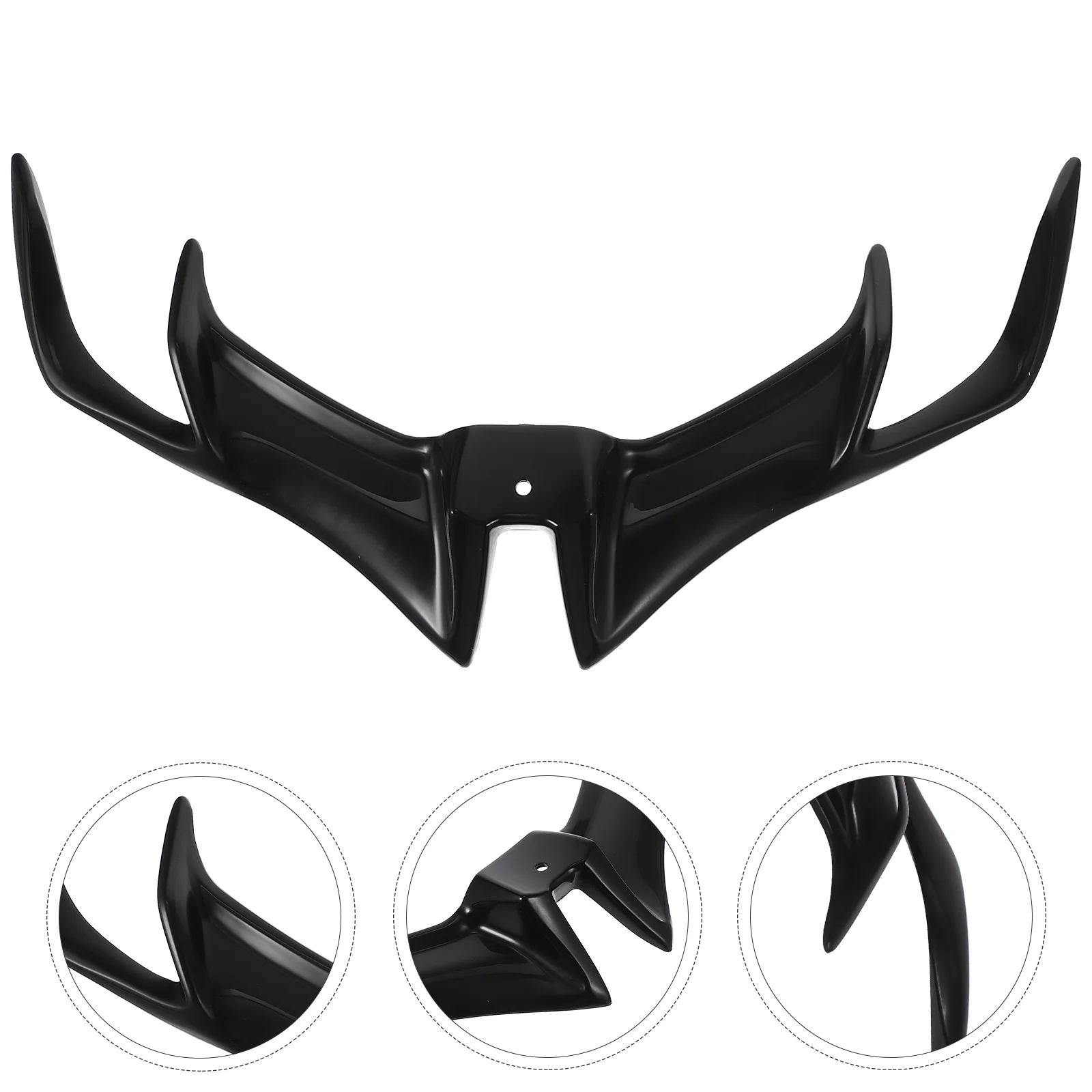 

Winglet Fairing Motorbike Motorcyclefront Wing Spoiler Decorative Professional Styling Wear Resistant Decor