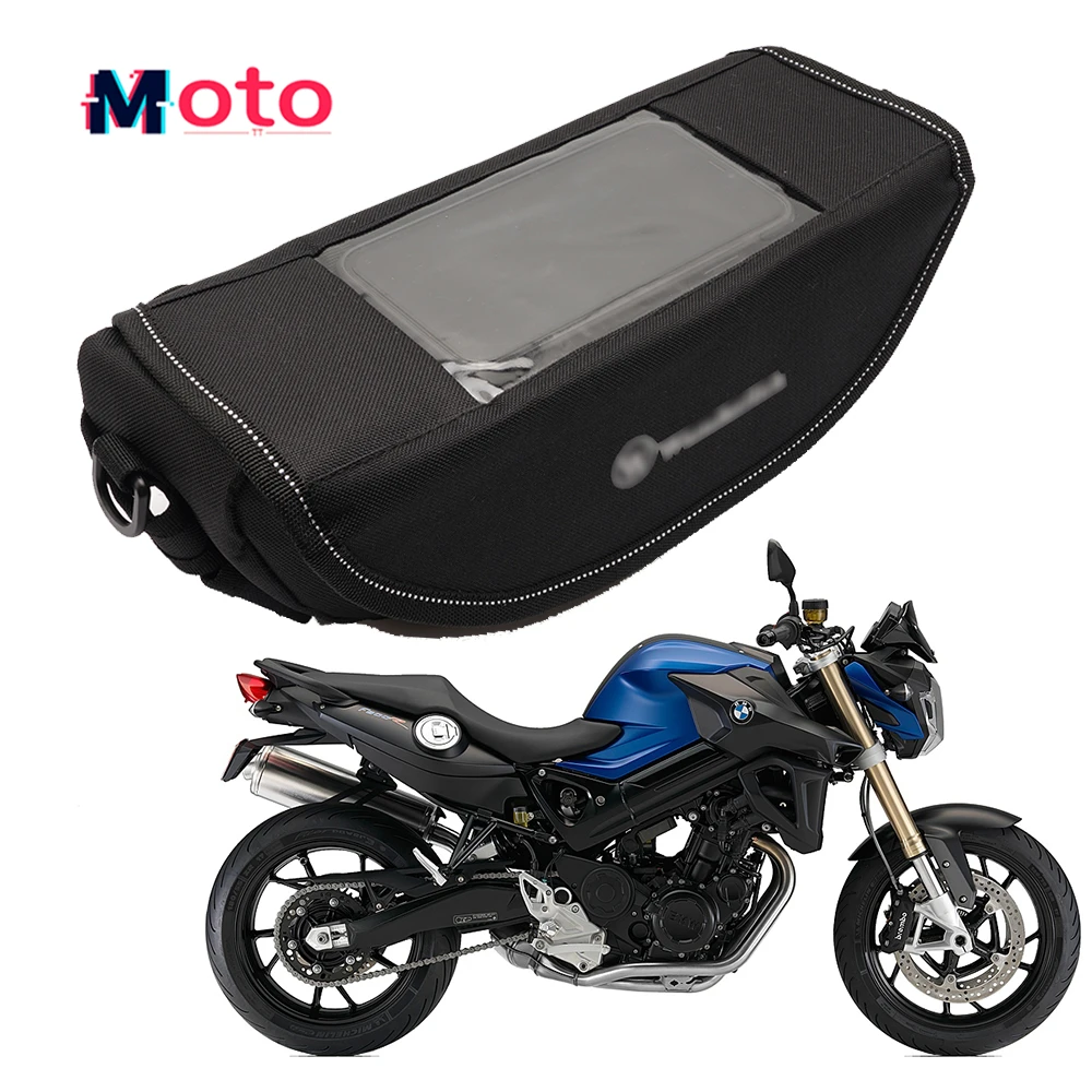 

For BMW F800R F800ST F800S F800GT Motorcycle High Quality Accessories Embroidered cloth Handlebar Waterproof Storage Travel Bag