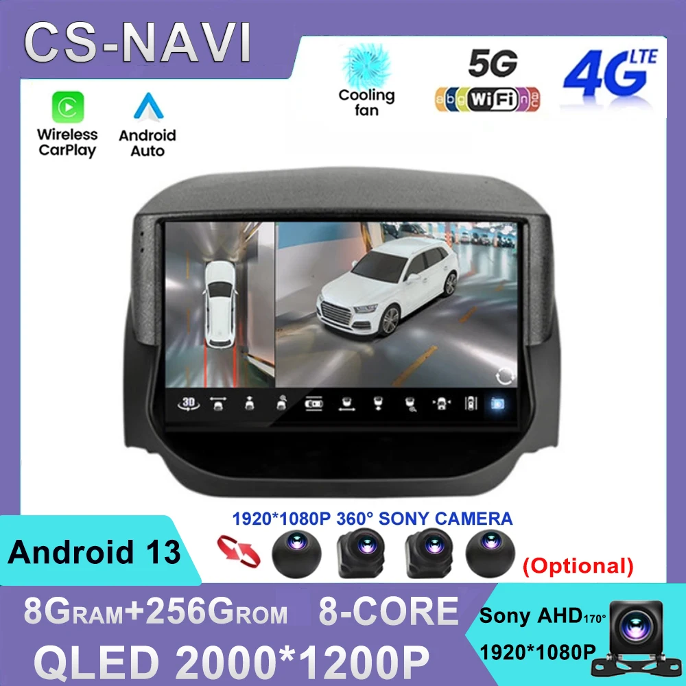 

Android 13 для Ford EcoSport Eco Sport 2014 - 2018 автомобильное радио, мультимедийный плеер, GPS-навигация DSP Carplay 4G WIFI BT QLED экран