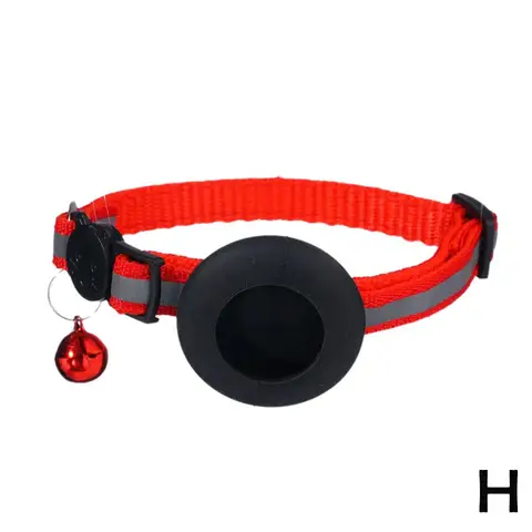 Милый Светоотражающий ошейник для домашних животных, адресная подвеска с колокольчиком, для слежения за собаками и кошками, ночная защита от потери