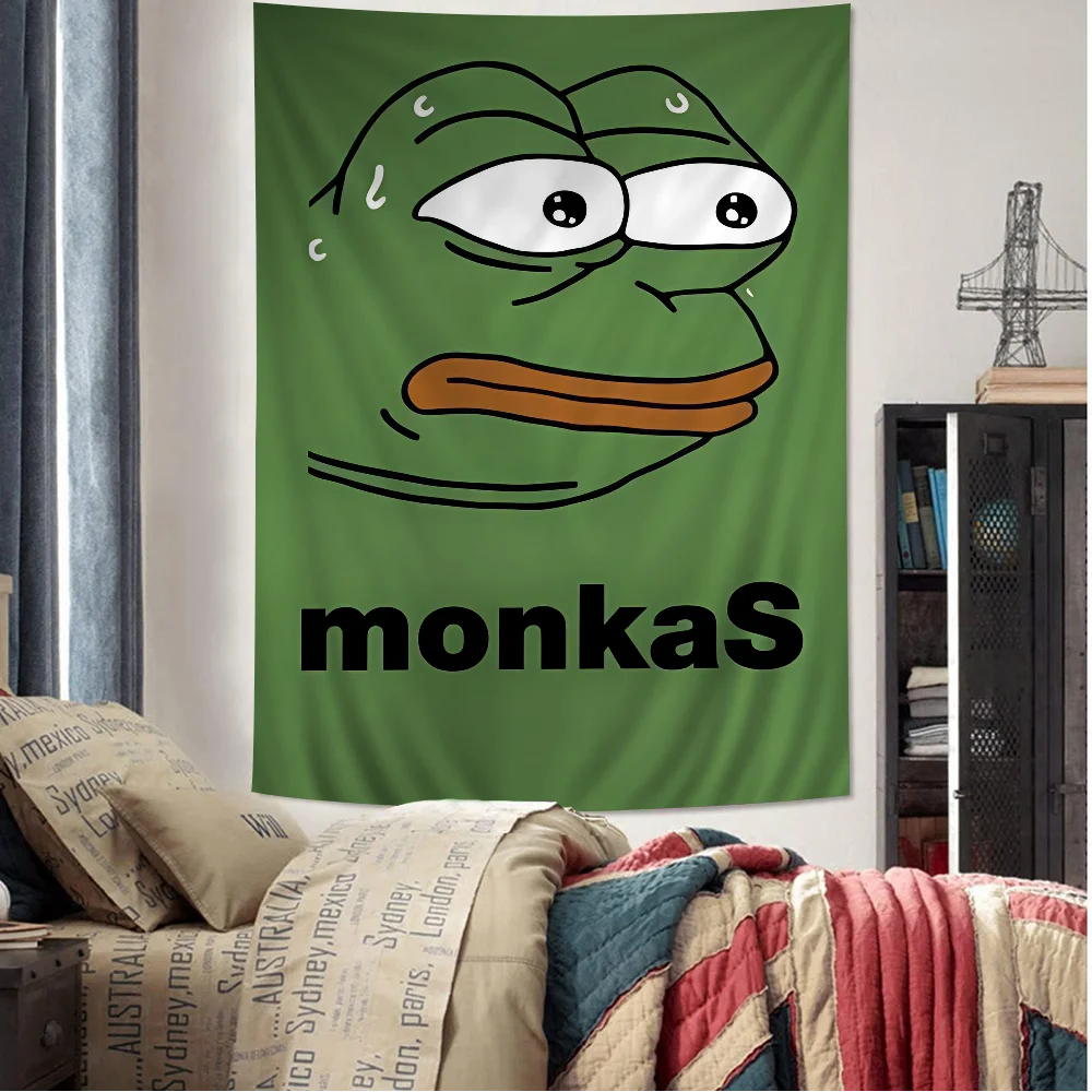 S-sad F-лягушка хиппи настенные гобелены богемные Мандала INS домашний декор