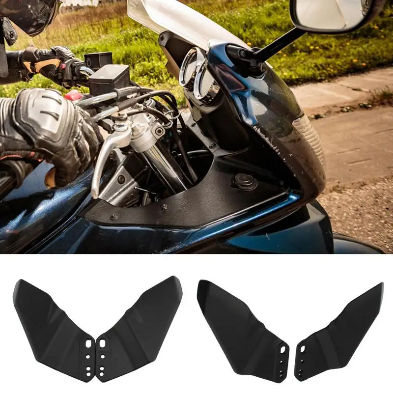 

Motorcycle Front Fixed Wing Spoiler Deflector Frame Fairing Wing ForYamaha YZF-R1 Motorcycle Replacement Accessories