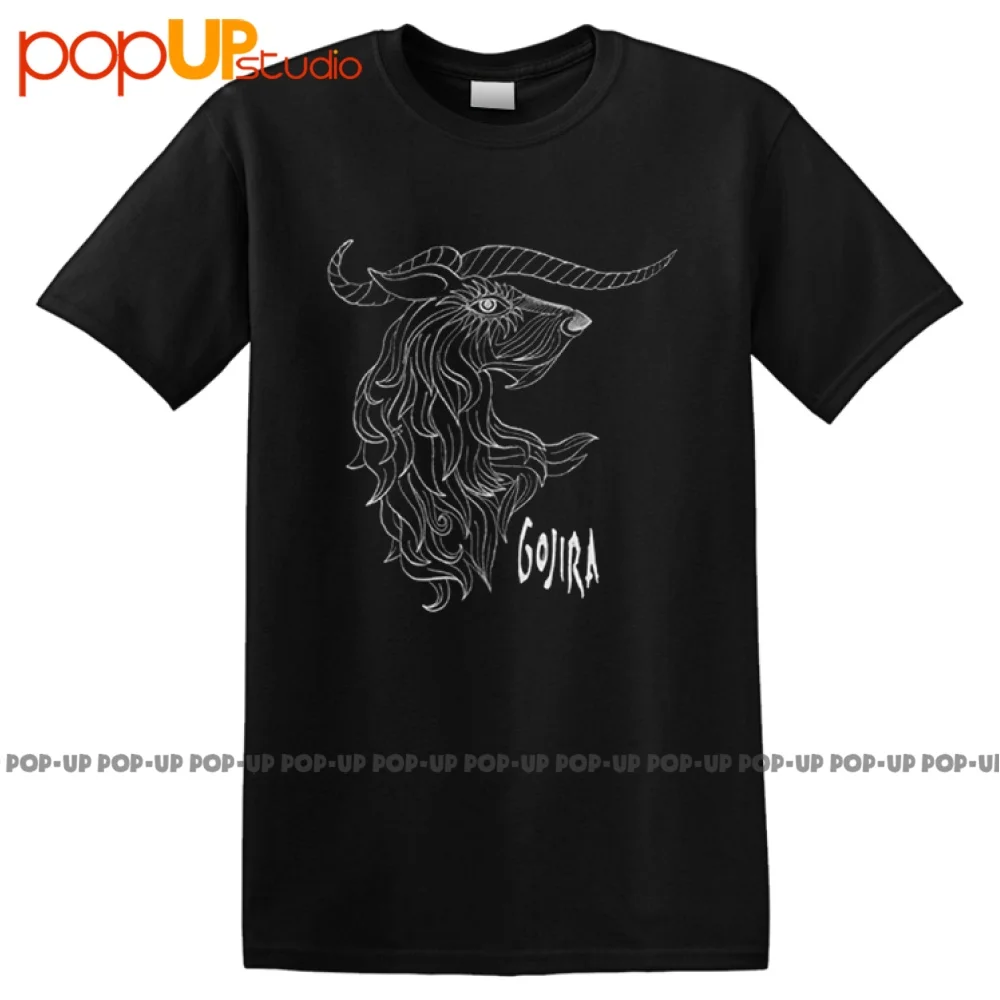 Футболка GOJIRA с принтом «рогаты»