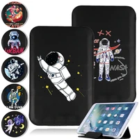 new tablet magnetic case 7 8 10 inch bag universal apple huawei samsung folding astronaut print high quality leather stand cover