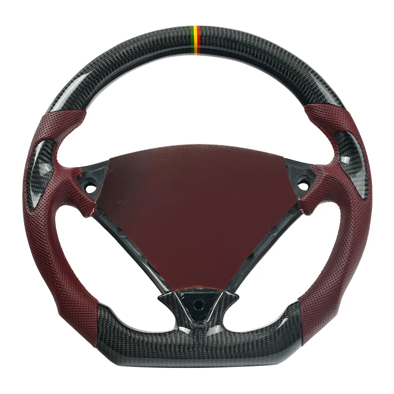 

Индивидуальное 100% углеродное волокно кожаное рулевое колесо для Porsche Cayenne Turbo GTS