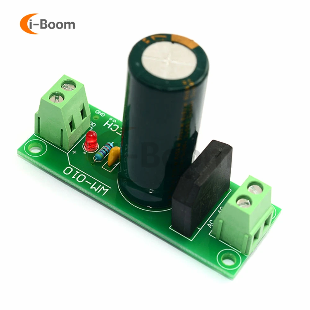 

Power Amplifier Rectifier Filter Power Board Single power circuit board AC to DC power supply module DIY Kit 6A 4700uF/50V