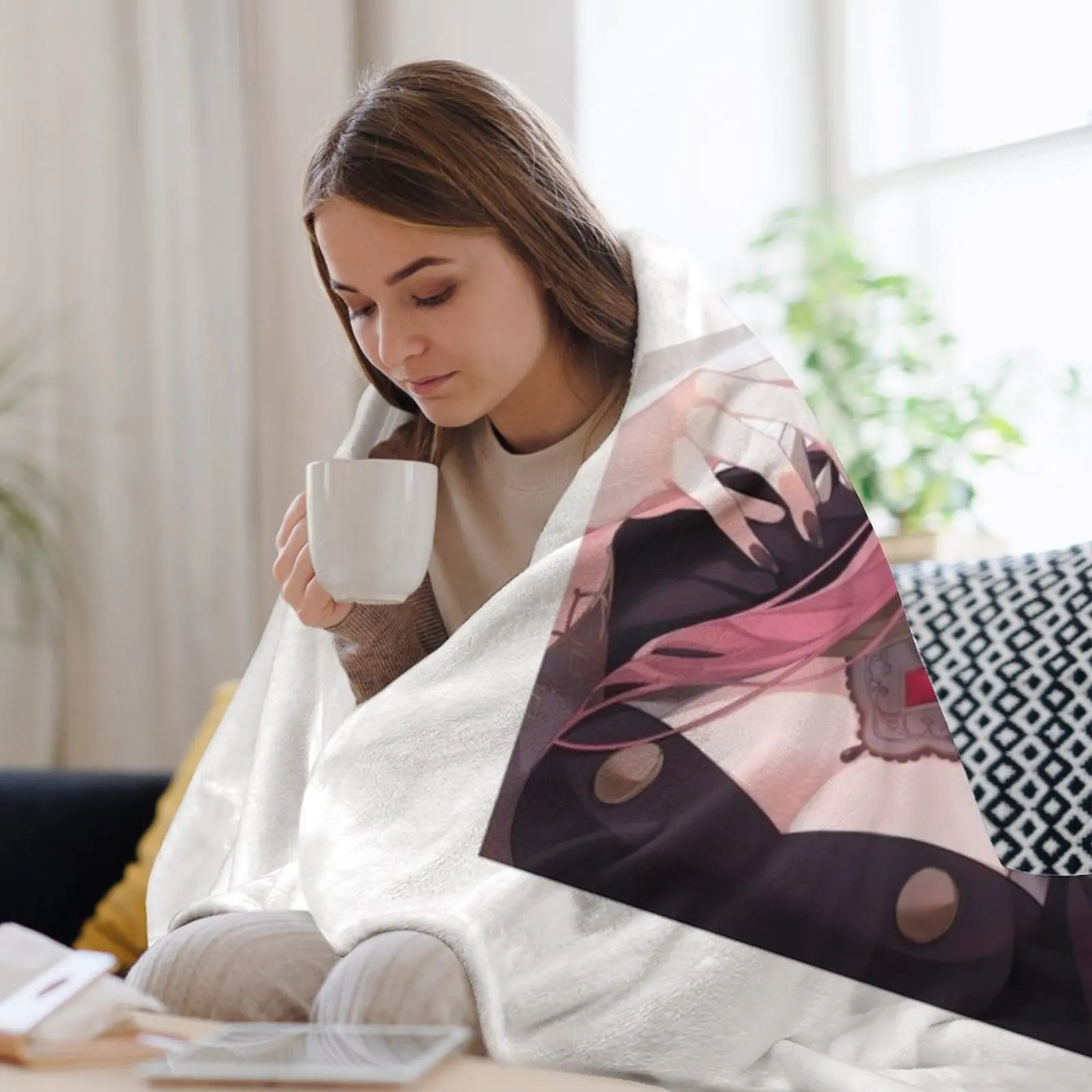 Одеяло Mori Calliope термобелье для путешествий дивана одеяла пикника