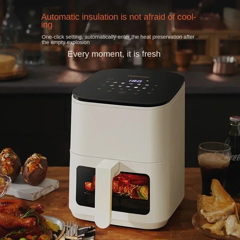 DAEWOO воздушная фритюрница л бытовой безмасляный микро-паровой тендер для выпечки