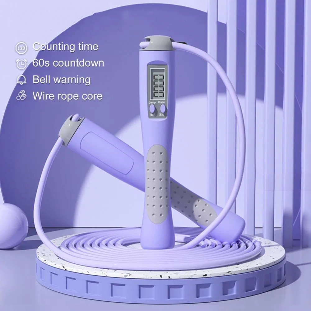 Скакалка с одной кнопкой для нулевой очистки гоночная веревка прыжков