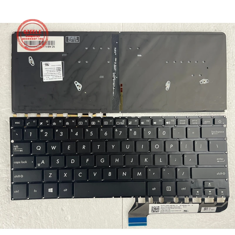 

Клавиатура для ноутбука ASUS UX430 UX430U UX430UA UX430UQ с подсветкой 9z. Nbxbu.701 0KNB0-2624US00
