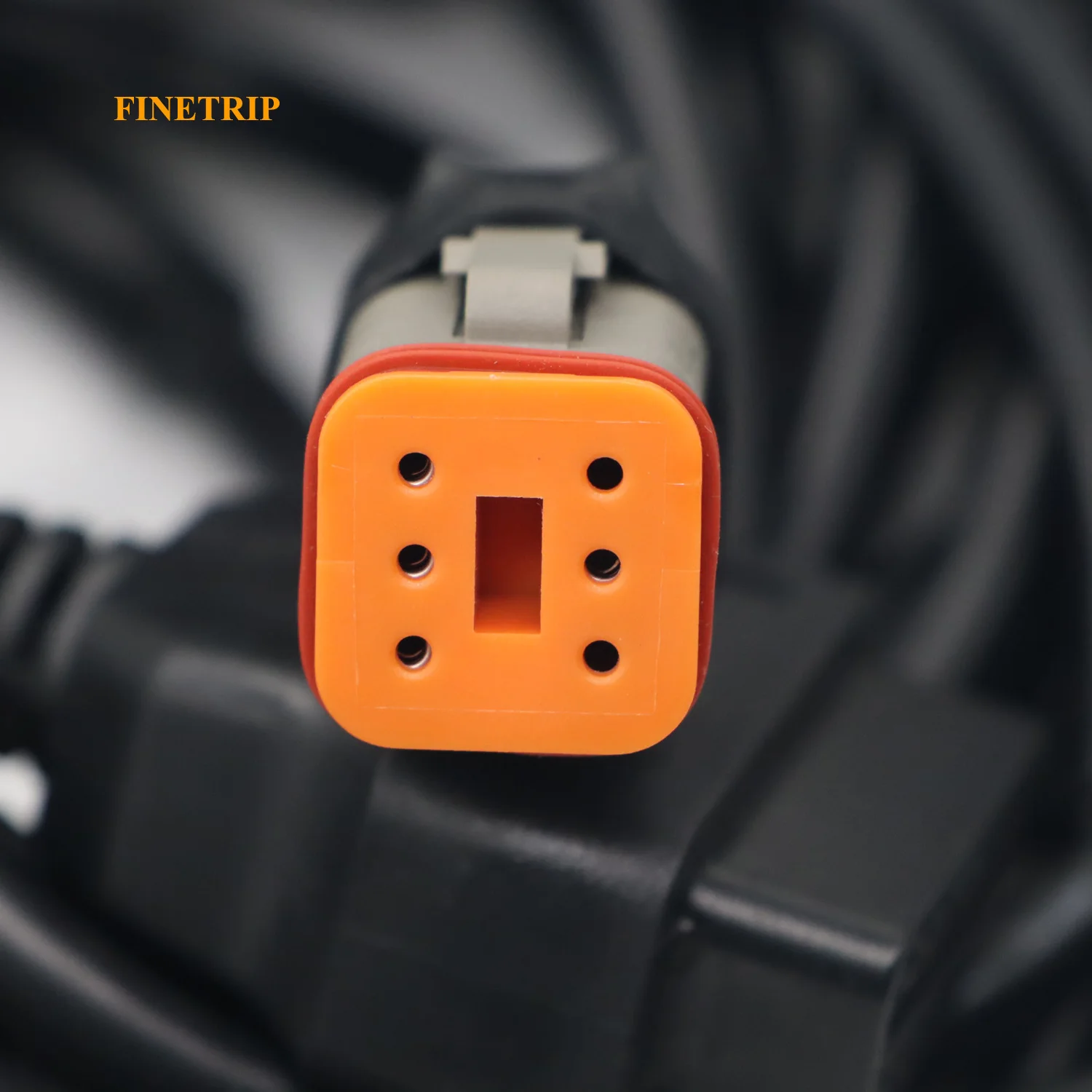 FINETRIP Motorcycle Extension Cable For Harley Davidson 4pin / 6Pin To OBD2 Diagnostic Scanner Adapter ELM327 OBD |