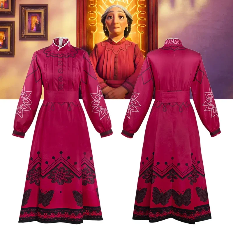 Новый фильм Энканто 2025 года косплей Мирабель бабушка Абуэла Альма платье для