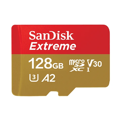 Micro SD карта памяти 16-128 ГБ, 256 Мбит/с, 32-190 ГБ