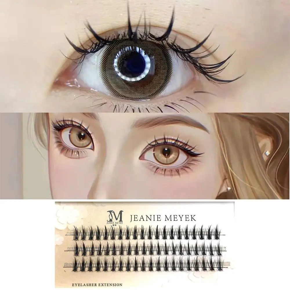 

78 Clusters New 007mm C Curl Natural Segmented "сделай сам" для наращивания Lashes объемные смешанные ресницы Индивидуальный кластер ресниц