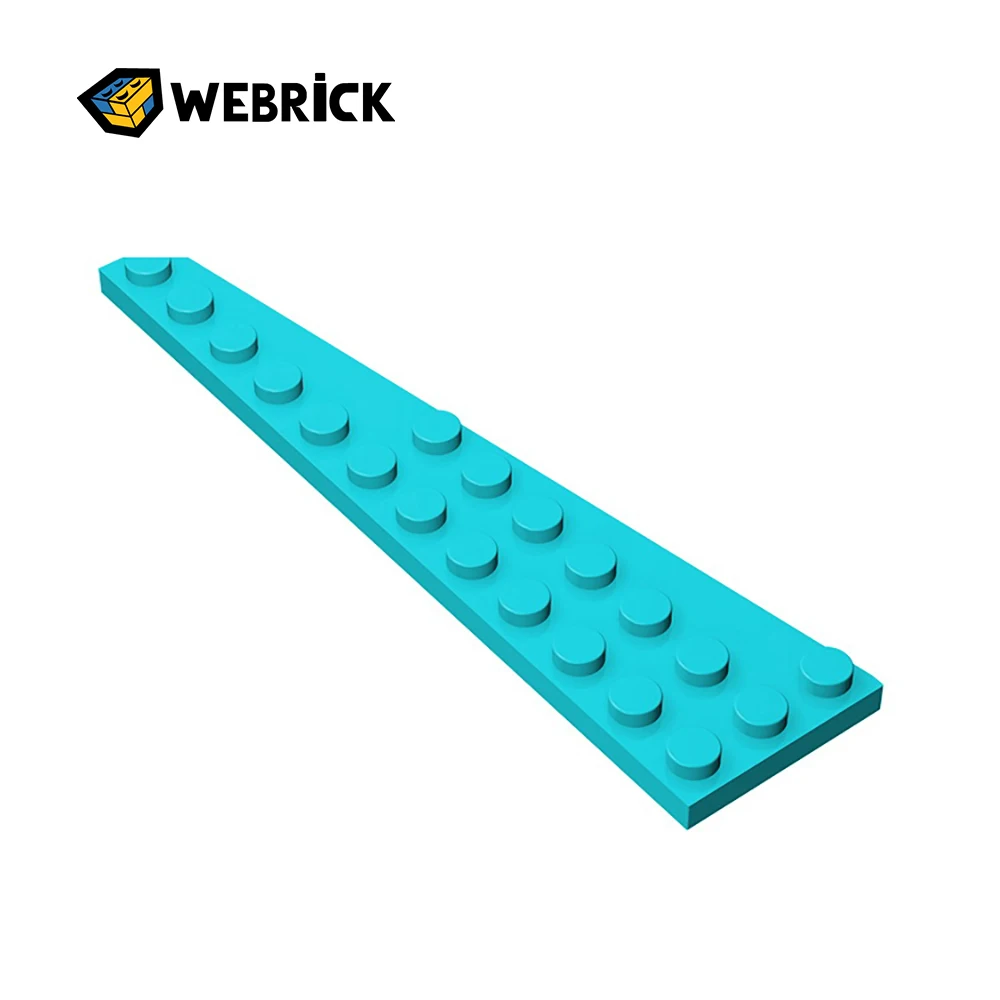 Запчасти для строительных блоков webrick, левая пластина, 1 шт. Angle 3X12 47397, совместимые детали Moc, DIY, образовательные классические брендовые Подарочные игрушки