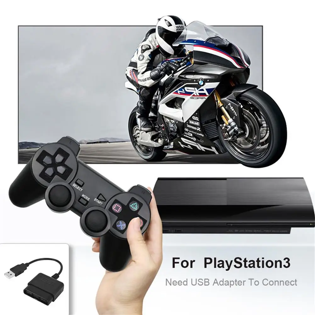 Беспроводной геймпад для Sony Ps2 джойстик с быстрым откликом и вибрацией Usb ПК