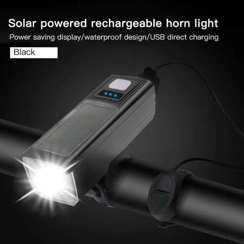 

Multifunctional Bicycle Light USB LED Rechargeable Road Bike Headlight Lamp Flashlight Cycling Night Riding Lighting Headlight