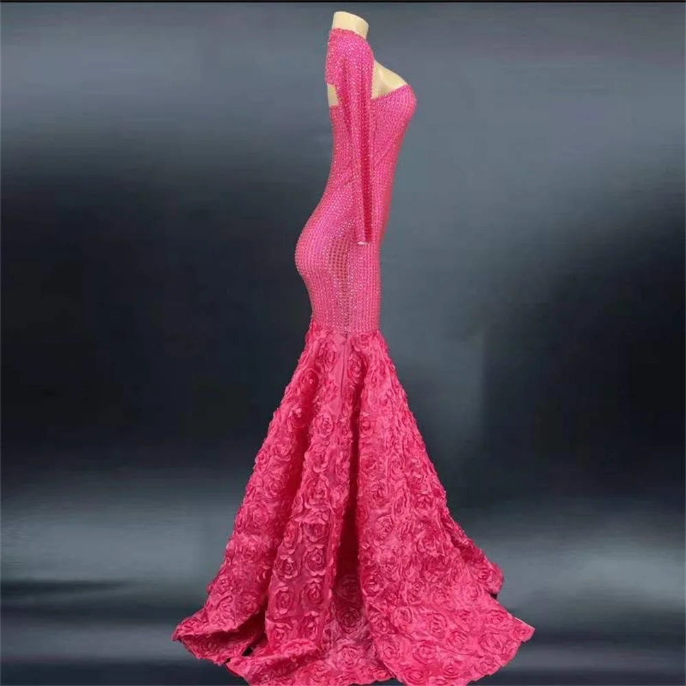 Облегающее свадебное длинное платье русалки со шлейфом женское праздничное на