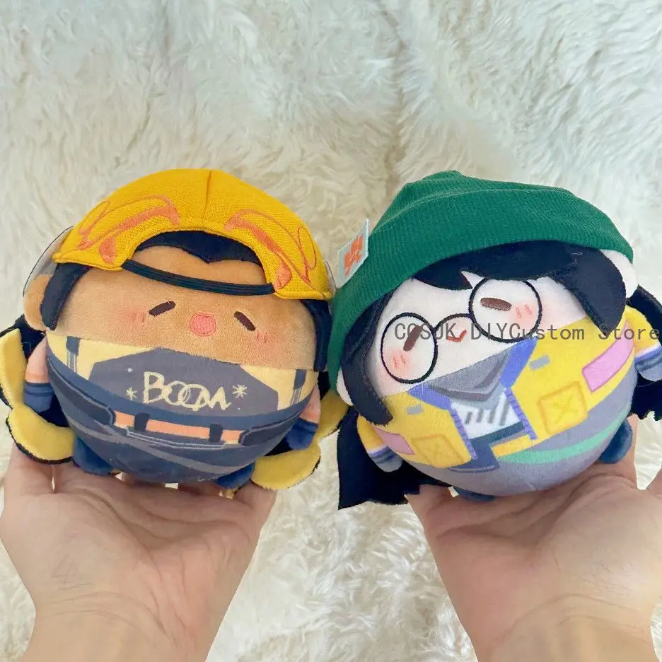Фото Плюшевая игрушка Sage Omen Jett Phoenix Killjoy VALORANT Kawaii, плюшевая модель в виде морской звезды, мультяшная мини-модель, подарок на день рождения, 10 см №2