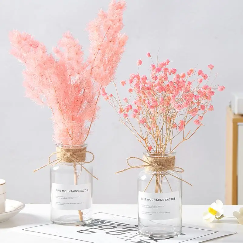 

Dried Flower Little Gypsophila Daisy Bouquet DIY Home Decoration Vase Flower Arrangement Art Deco Dried Flower Photography Props