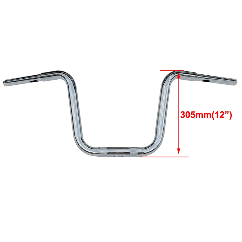 HCMT Хромированные и черные вешалки Ape 8, 10 и 12 и 14 дюймов, подъем 1 1/4 дюйма, толстый зажим 1,25 дюйма, руль для Harley 18+ Softail и 14 + Road King Special