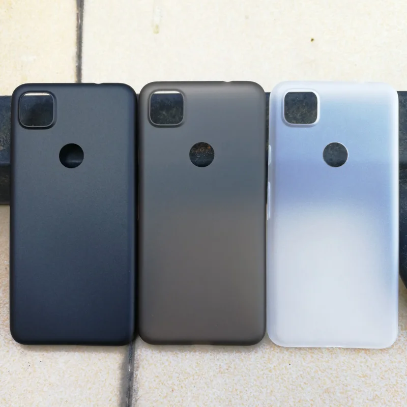 

Ultrathin PP 0.4mm matte Frosted Case For Google Pixel 4a Slim Super Thin Ultra Thin Plastic Protective Cover For Pixel 4a 5G